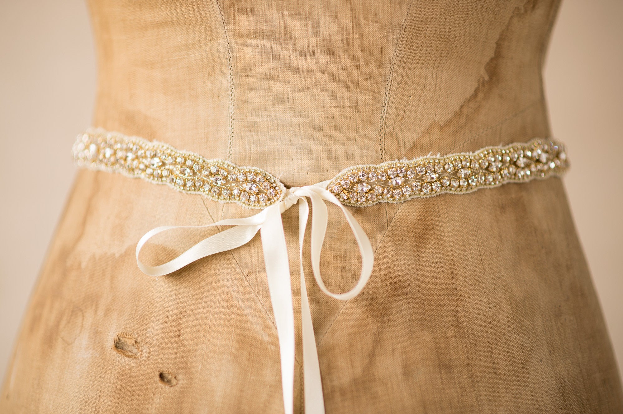 Gold sash outlet belt